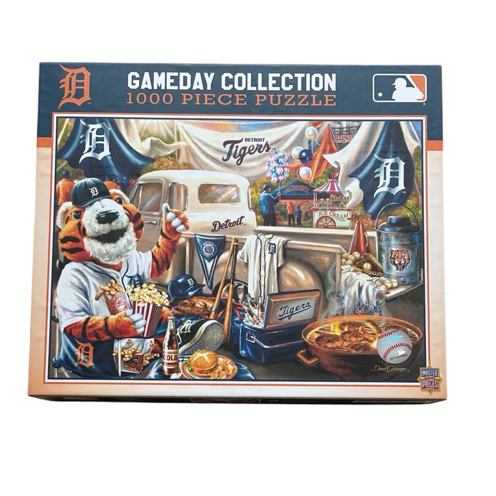 Detroit Tigers Gameday Collection 1000 Piece Puzzle by MasterPieces Complete